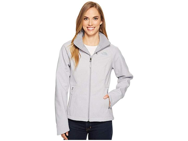The North Face Apex Bionic 2 Jacket (tnf Light Grey Heather/mid Grey/mid Grey) Women's Coat
