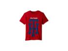 Tommy Hilfiger Kids Th Logo Graphic Tee (toddler/little Kids) (regal Red) Boy's T Shirt