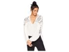 Free People Rock It Tonight Blouse (ivory) Women's Blouse
