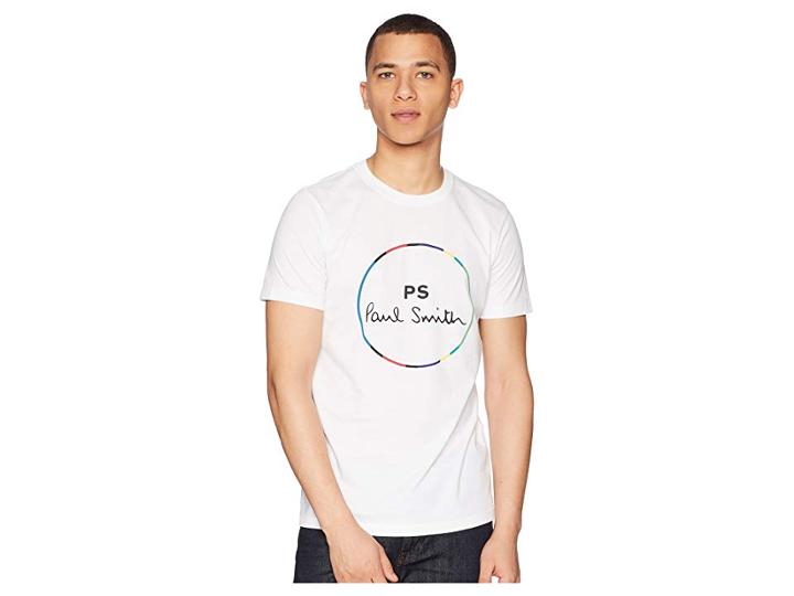 Paul Smith Logo T-shirt (white) Men's T Shirt