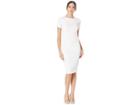 Alexia Admor Scuba Midi Sheath Dress (off-white) Women's Dress
