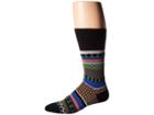 Paul Smith Fair Jacquard Sock (black) Men's Crew Cut Socks Shoes