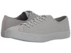 Converse Jack Purcell(r) Premium Leather (ash Grey/ash Grey) Shoes