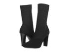 Charles By Charles David Sky Sock Bootie (black Stretch) Women's Boots