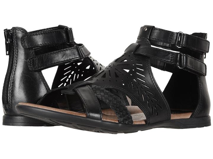 Earth Breaker (black Soft Burnished Leather) Women's  Shoes