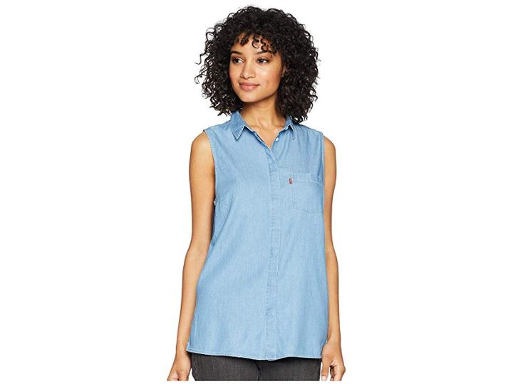 Levi's(r) Womens Coralie Shirt (light Wash) Women's Clothing