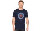 Ben Sherman Text Target Screen Tee (dark Navy) Men's T Shirt