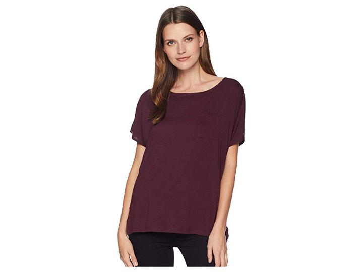 Pendleton Short Sleeve Jersey Tee (winetasting) Women's T Shirt