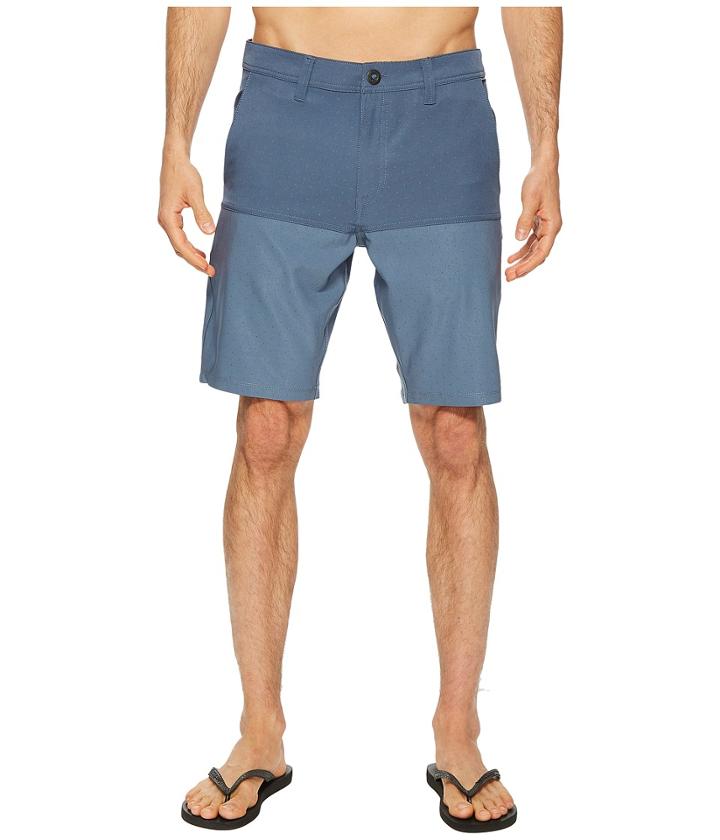 Volcom Frickin Snt Block 20 (deep Blue) Men's Shorts