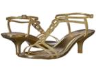 Kenneth Cole Unlisted Kind Gal 7 (gold Glitter) Women's Sandals