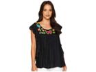 Rock And Roll Cowgirl Tank Top B5-6078 (black) Women's Sleeveless