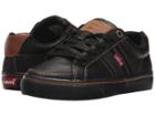 Levi's(r) Shoes Turner Nappa (toddler/little Kid/big Kid) (black Mono/tan) Men's  Shoes