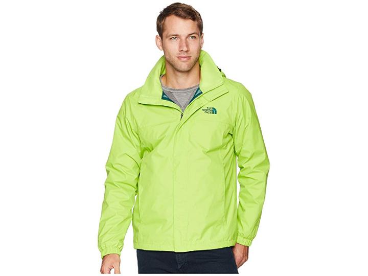 The North Face Resolve 2 Jacket (lime Green/botanical Garden Green) Men's Coat