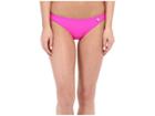 Body Glove Smoothies Basic Bikini Bottom (flamingo Pink) Women's Swimwear