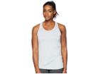 Nike Balance Cross-dye Veneer Dry Tank Top (wolf Grey/white/dark Grey) Women's Workout