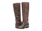 Frye Jordan Strappy Tall (charcoal Smooth Vintage Leather/oiled Suede) Women's Boots