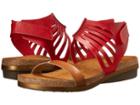 Naot Mint (deep Red/camel) Women's  Shoes