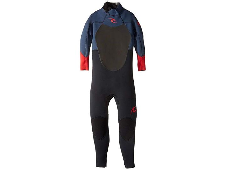 Rip Curl Kids Dawn Patrol 3/2 Back Zip Wetsuit (big Kids) (red) Boy's Wetsuits One Piece