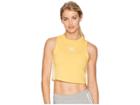 Adidas Originals Crop Tank Top (chalk Orange) Women's Sleeveless