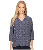 Pendleton Felicity Tunic (batik Print) Women's Blouse