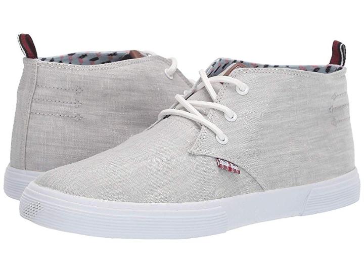Ben Sherman Bristol Chukka (grey Linen) Men's Shoes