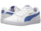 Puma Puma Smash L (puma White/baja Blue) Women's Lace Up Casual Shoes