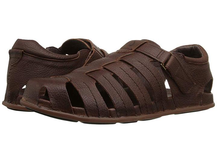 Olukai Mohalu Fisherman (teak/teak) Men's Sandals