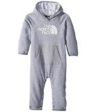 The North Face Kids Logowear One-piece (infant) (tnf Light Grey Heather/tnf White) Kid's Jumpsuit & Rompers One Piece