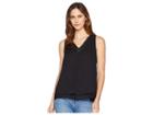 B Collection By Bobeau Ulani Layer Tank Top (black) Women's Sleeveless