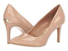 Calvin Klein Kamara (desert Sand Patent Smooth) Women's Shoes