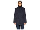 Kate Spade New York Hooded Rain Anorak (deep Navy) Women's Coat