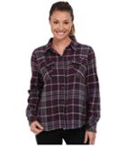 Woolrich Oxbow Bend Shirt Jac (fig) Women's Long Sleeve Button Up