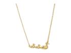 Kate Spade New York Mom Knows Best Duck Pendant Necklace (gold) Necklace