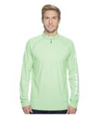 Columbia Solar Shade Zero 1/4 Zip Top (green Mamba) Men's Long Sleeve Pullover