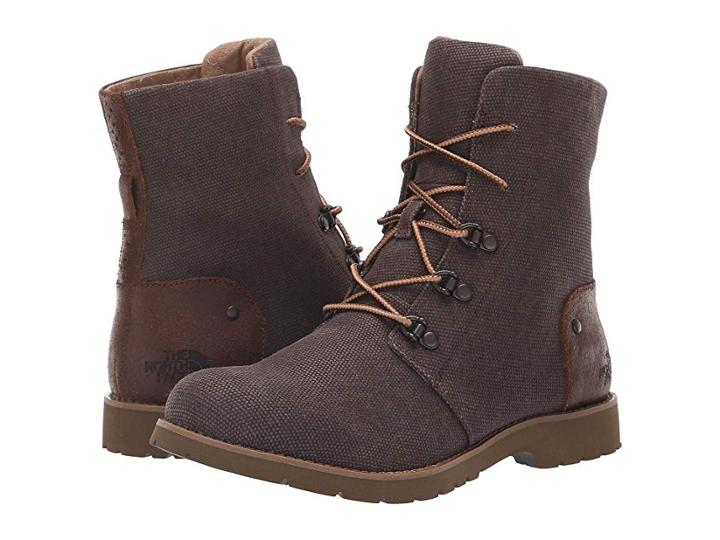 The North Face Ballard Lace Ii Coated Canvas (carafe Brown/moab Khaki) Women's Boots
