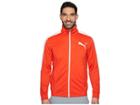 Puma Contrast Jacket (flame Scarlet/puma White) Men's Coat