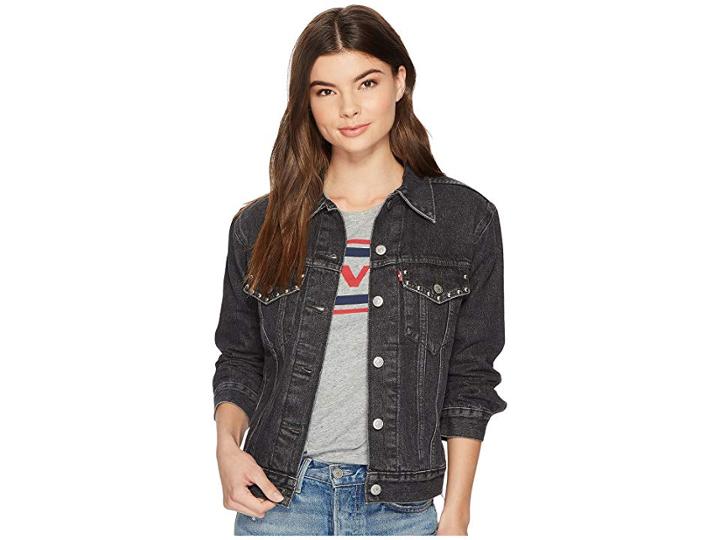 Levi's(r) Womens Ex-boyfriend Trucker Jacket (weekend Bling Trucker) Women's Coat