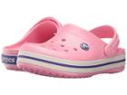Crocs Kids Crocband Clog (toddler/little Kid) (peony Pink/stucco) Kids Shoes