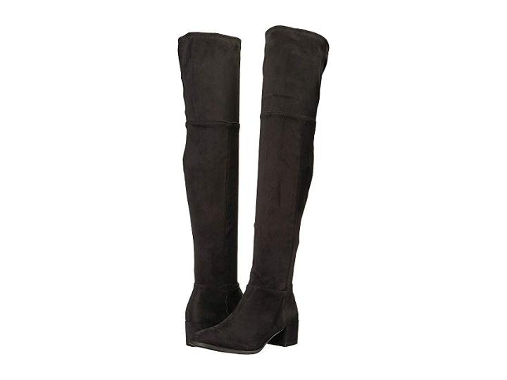 Chinese Laundry Felix (black Suedette) Women's Pull-on Boots