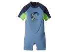 O'neill Kids Reactor Spring Wetsuit (infant/toddler/little Kids) (dusty Blue/dayglo/slate) Kid's Wetsuits One Piece