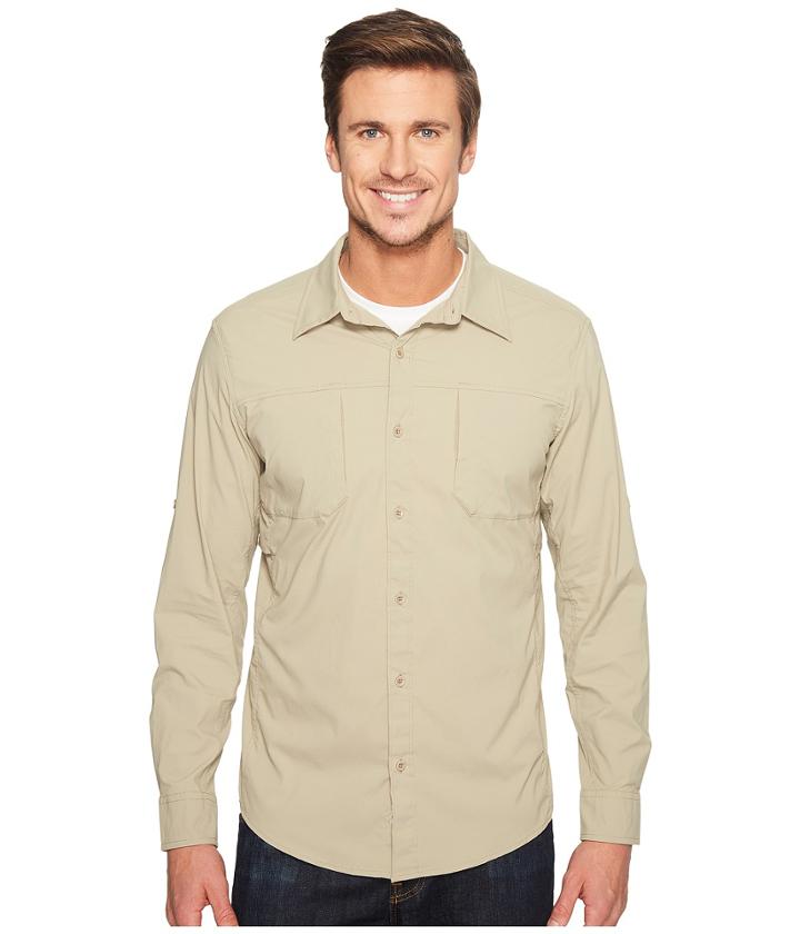 Marmot Trient Long Sleeve (light Khaki) Men's Clothing