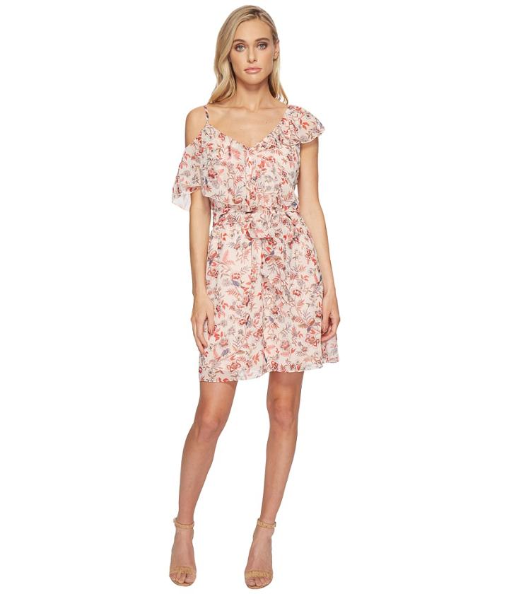 Kensie Secret Garden Dress Ks4k8200 (seashell Combo) Women's Dress