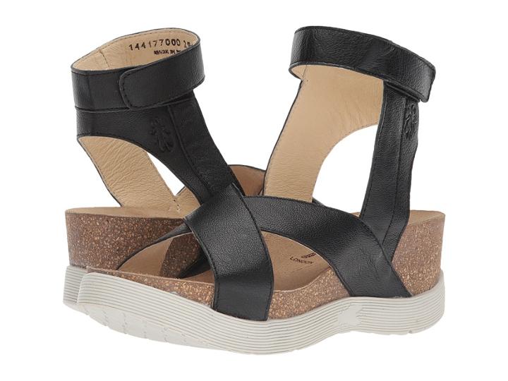 Fly London Weel177fly (black Mousse) Women's Shoes