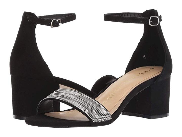Athena Alexander Jazzy Sandal (black Suede) Women's Shoes