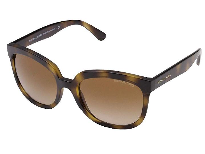 Michael Kors Palma 0mk2060 55mm (dark Tortoise/brown Gradient) Fashion Sunglasses