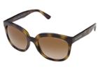 Michael Kors Palma 0mk2060 55mm (dark Tortoise/brown Gradient) Fashion Sunglasses
