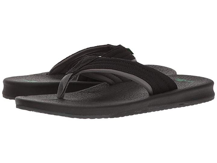 Sanuk Brumeister (black/charcoal) Men's Sandals