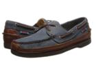 Sebago Schooner (navy/brown Leather) Men's Shoes