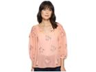 Ariat Roxanne Top (apricot Soleil) Women's Long Sleeve Pullover