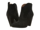 Frye Madeline Short (black Oiled Suede) Women's Shoes